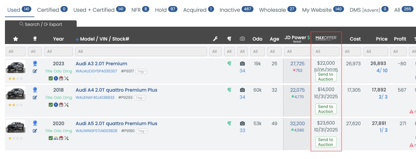 CarMax Auction CarMax
