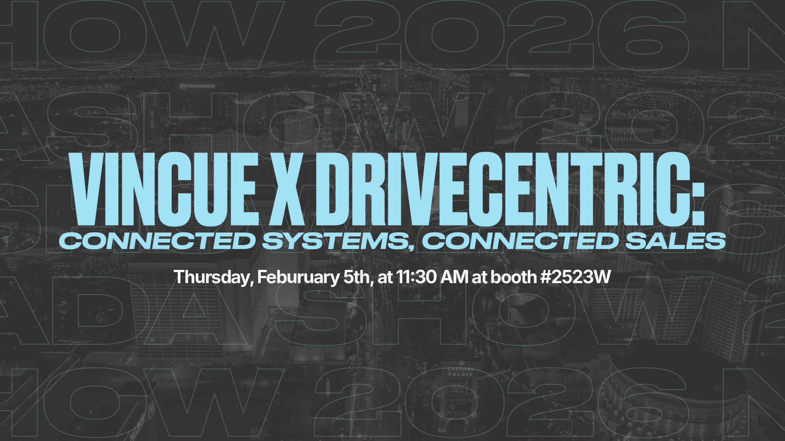 VINCUE + DriveCentric Live at NADA