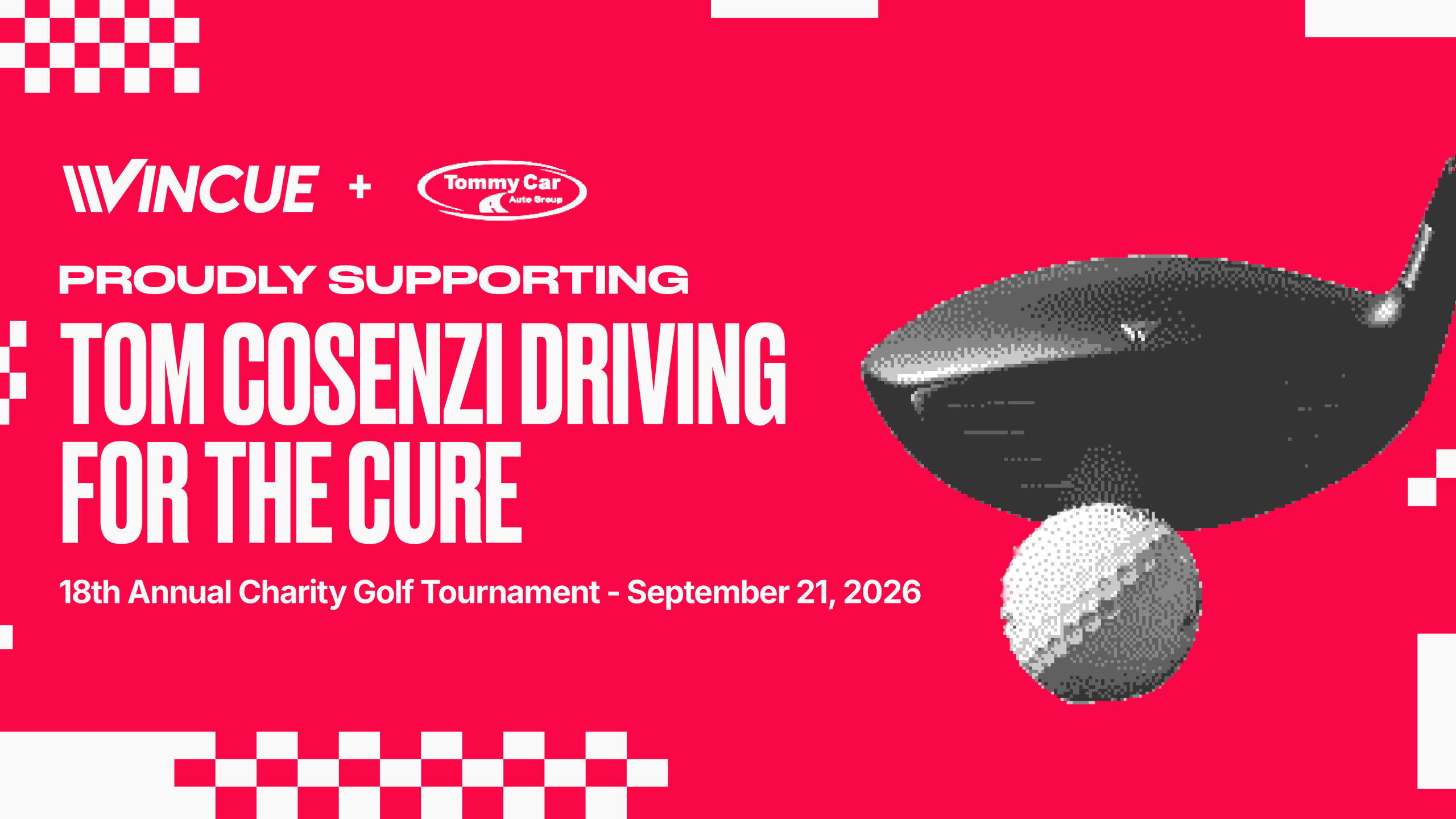 VINCUE Proudly Supports the Tom Cosenzi Driving for the Cure Golf Tournament